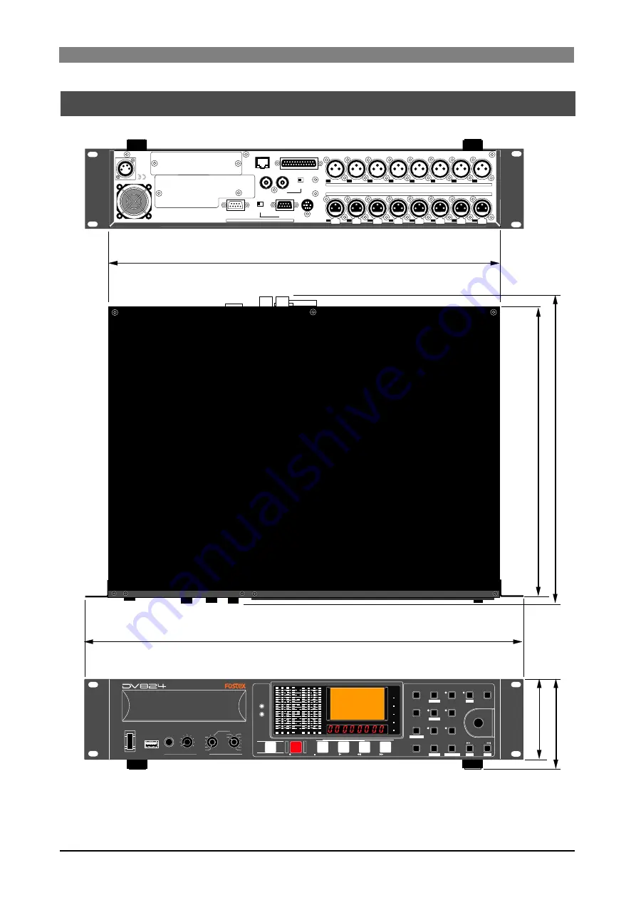 Fostex DV-824 Скачать руководство пользователя страница 160