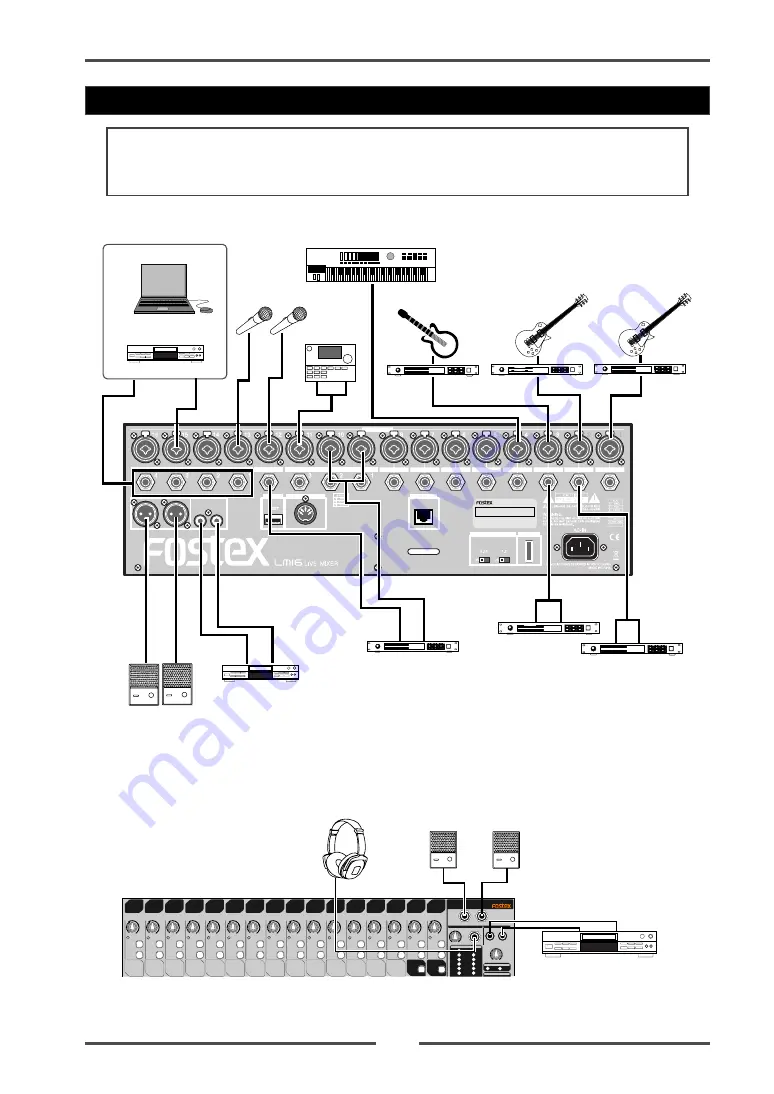 Fostex LM16 Owner'S Manual Download Page 17