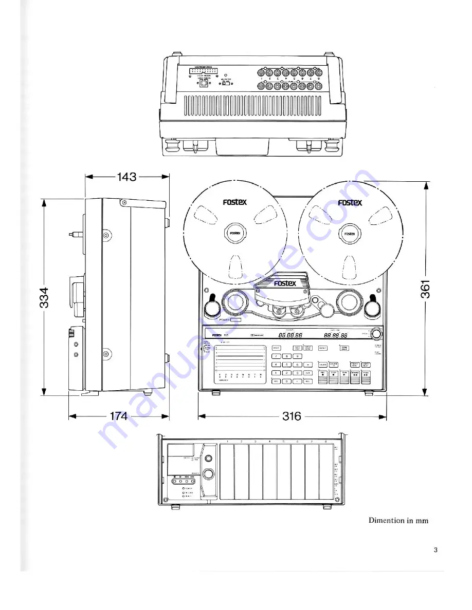 Fostex R8 Скачать руководство пользователя страница 5