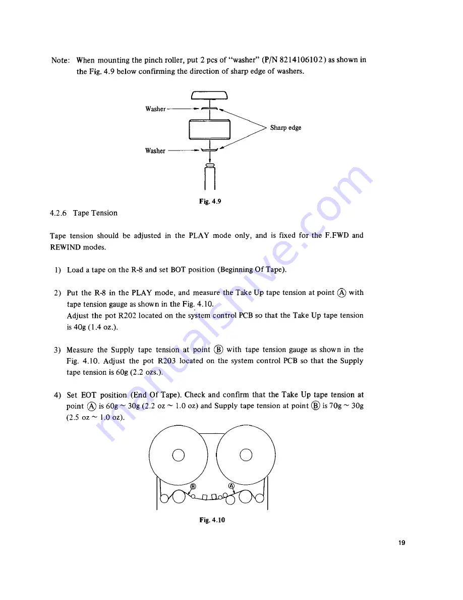 Fostex R8 Service Manual Download Page 22