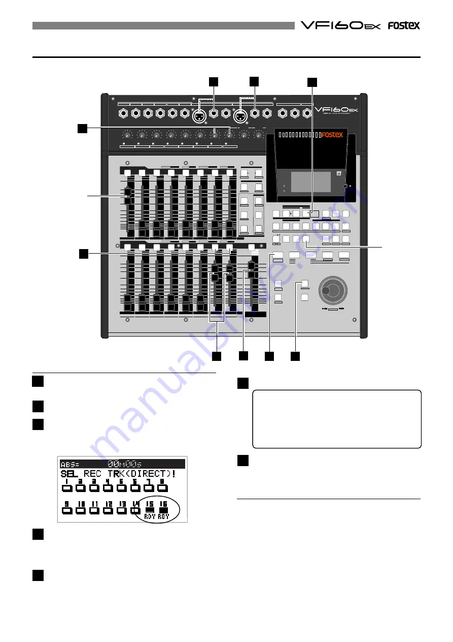 Fostex VF160EX Скачать руководство пользователя страница 33