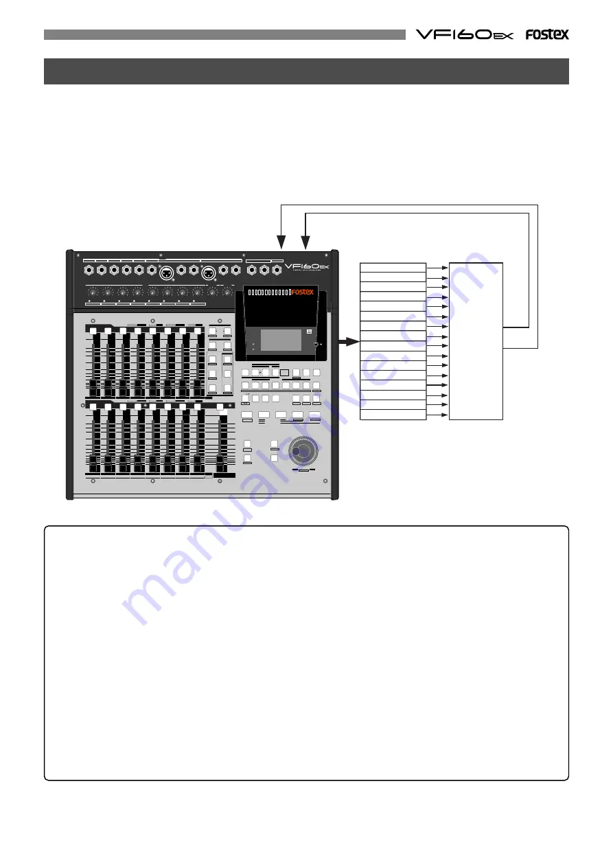 Fostex VF160EX Скачать руководство пользователя страница 79