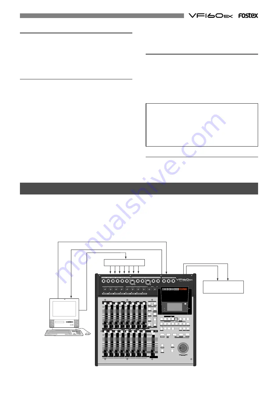 Fostex VF160EX Скачать руководство пользователя страница 91