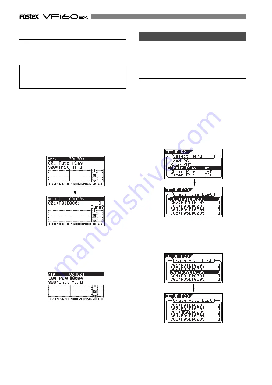 Fostex VF160EX Operation Manual Download Page 100