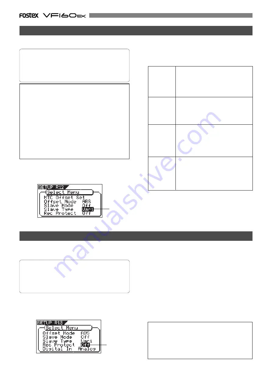 Fostex VF160EX Operation Manual Download Page 140