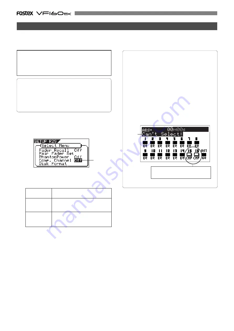 Fostex VF160EX Operation Manual Download Page 148