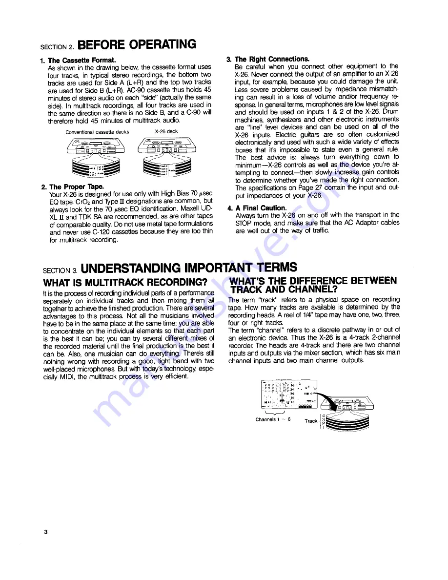 Fostex X-26 User Manual Download Page 4