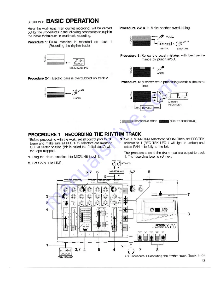 Fostex X-26 User Manual Download Page 13