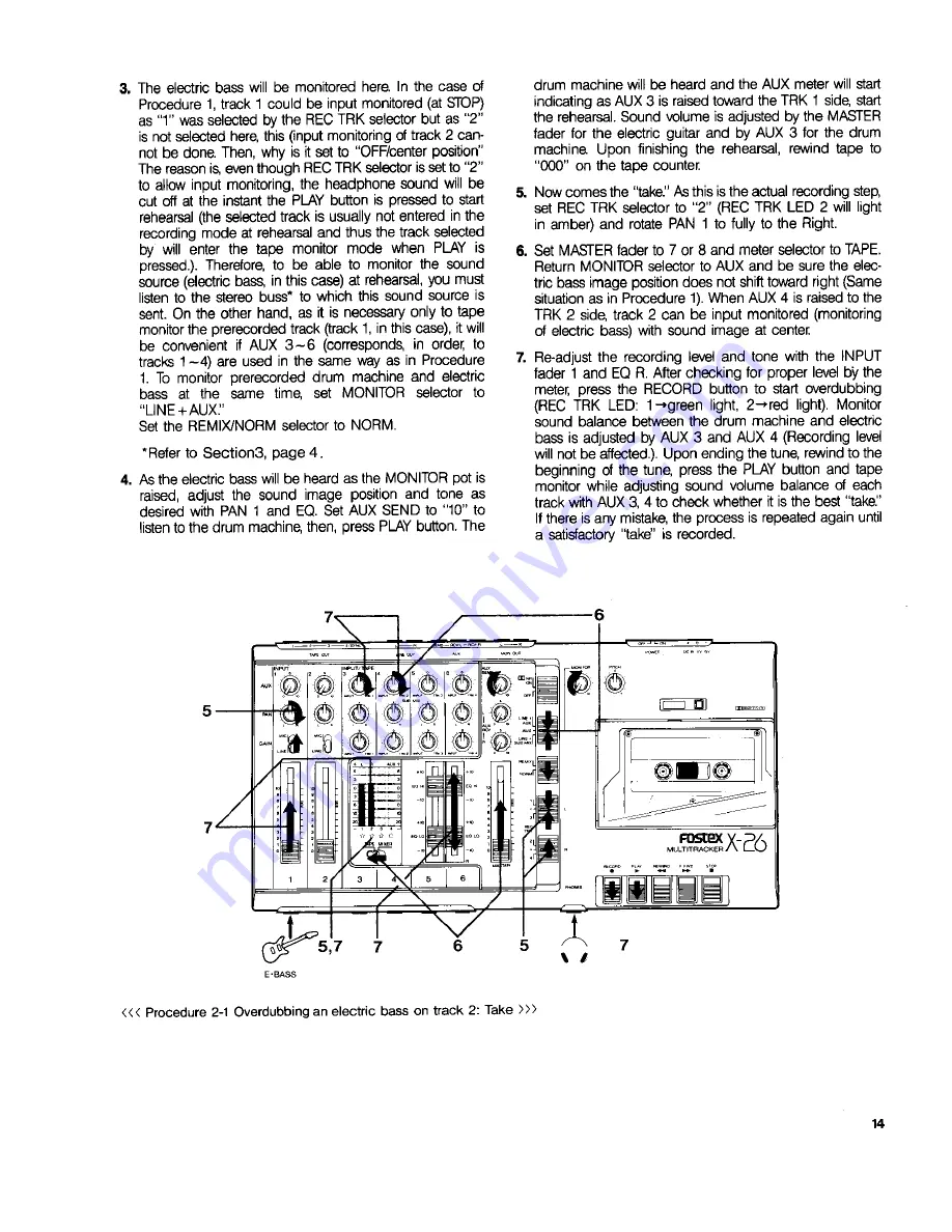 Fostex X-26 User Manual Download Page 15