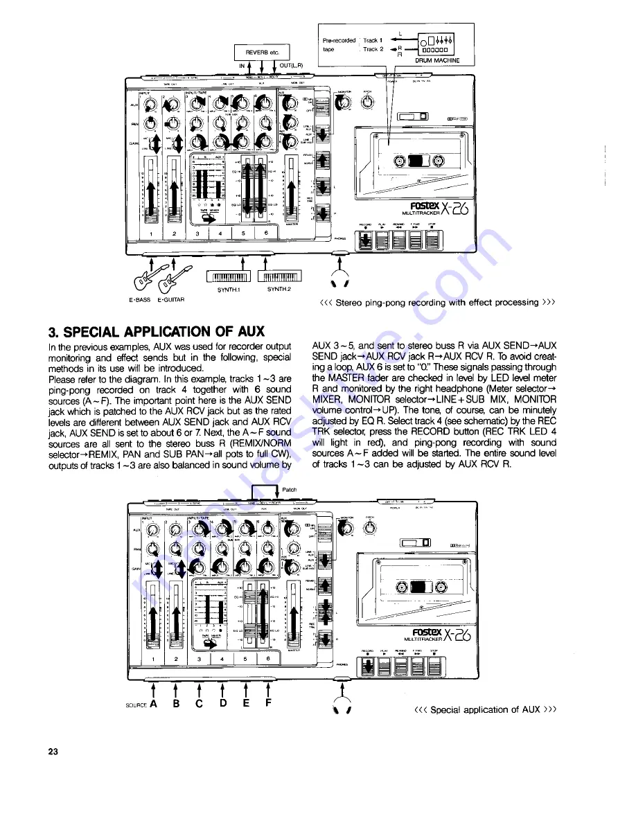 Fostex X-26 User Manual Download Page 24