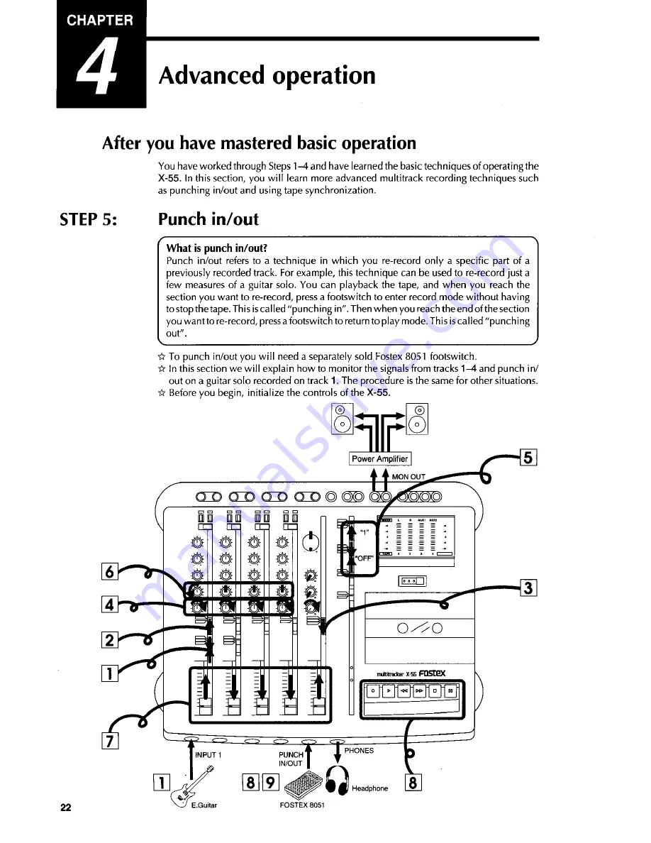 Fostex X-55 Owner'S Manual Download Page 23