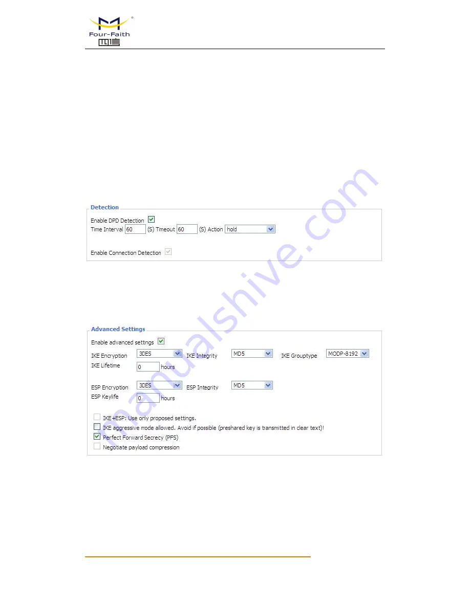 Four-Faith F-DPU100 User Manual Download Page 47