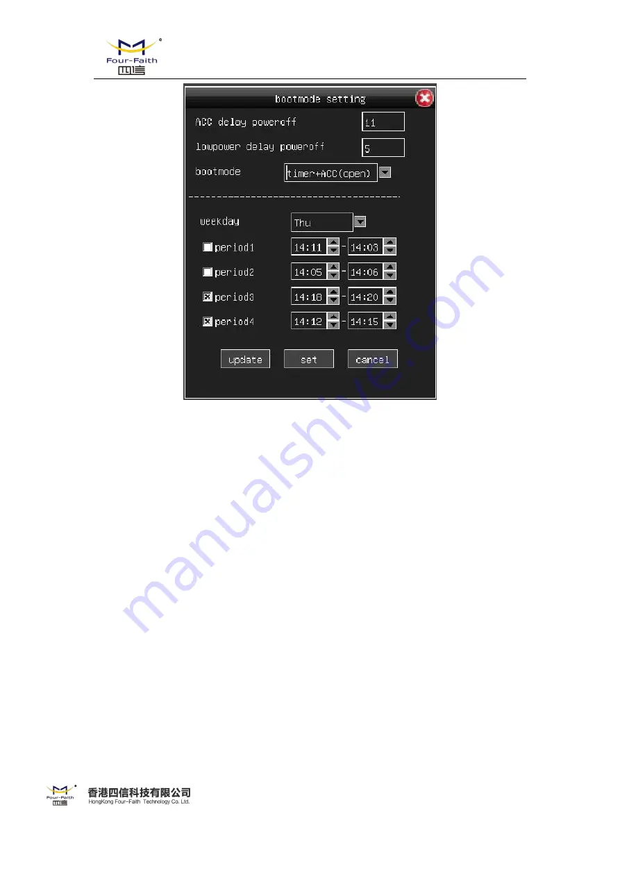 Four-Faith F-DVR200 User Manual Download Page 72