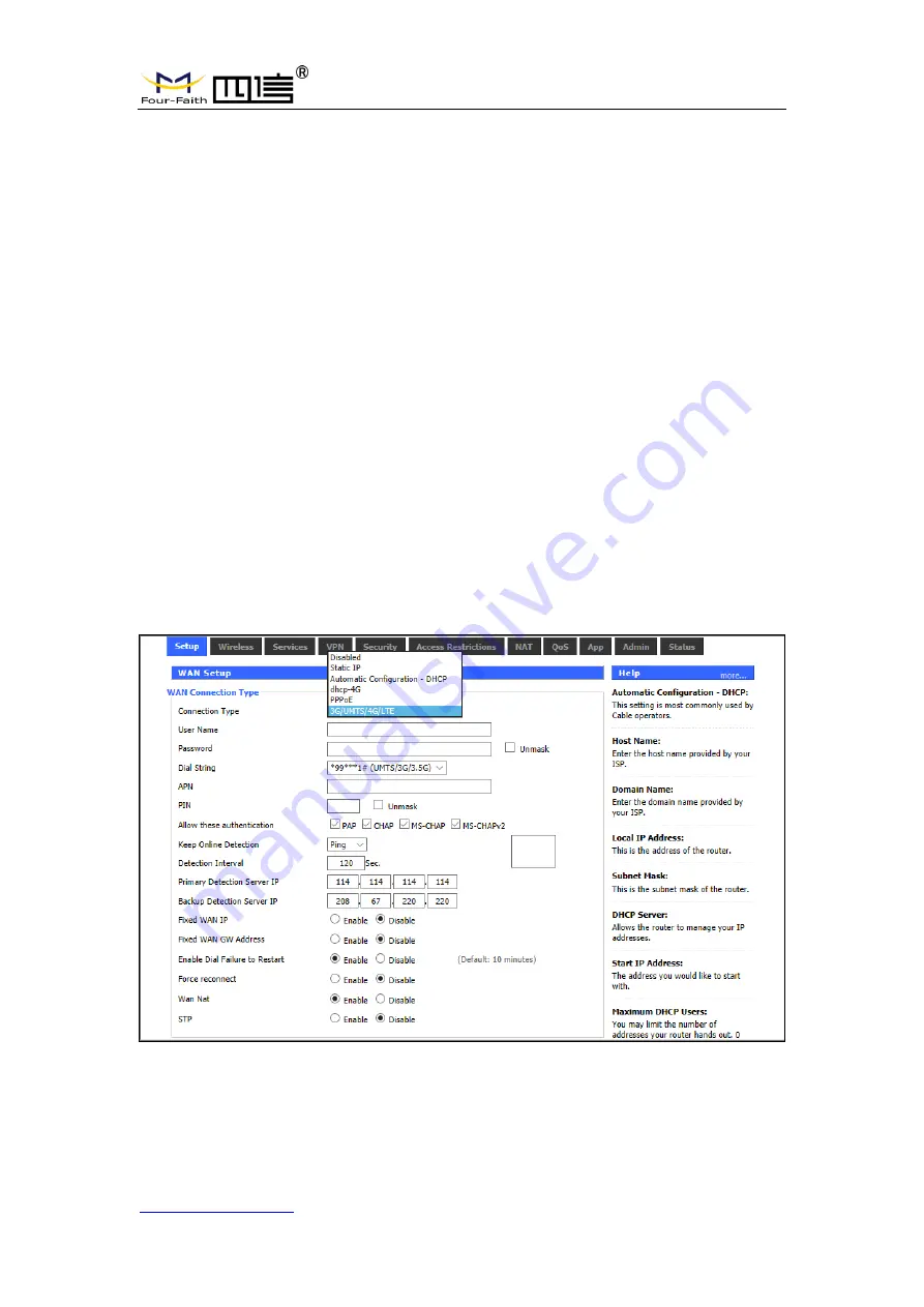 Four-Faith F8L10GW User Manual Download Page 23