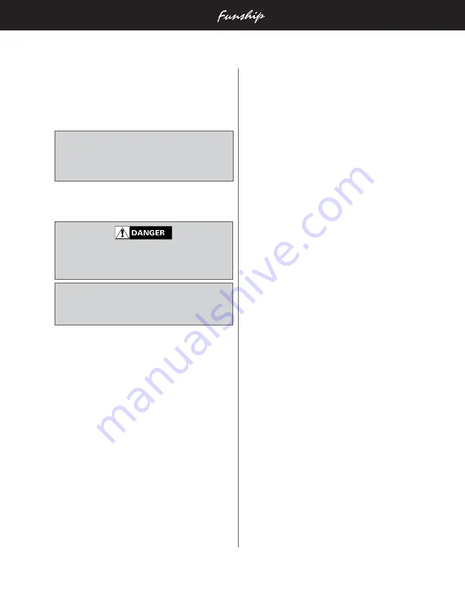 Four winns Funship 214 Owner'S Manual Download Page 75