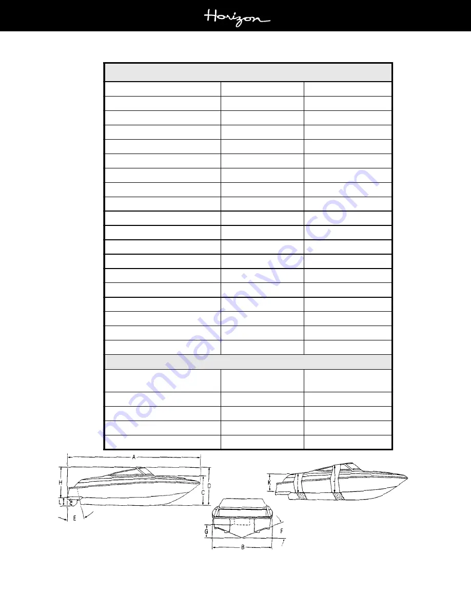 Four winns HORIZON Owner'S Manual Download Page 8