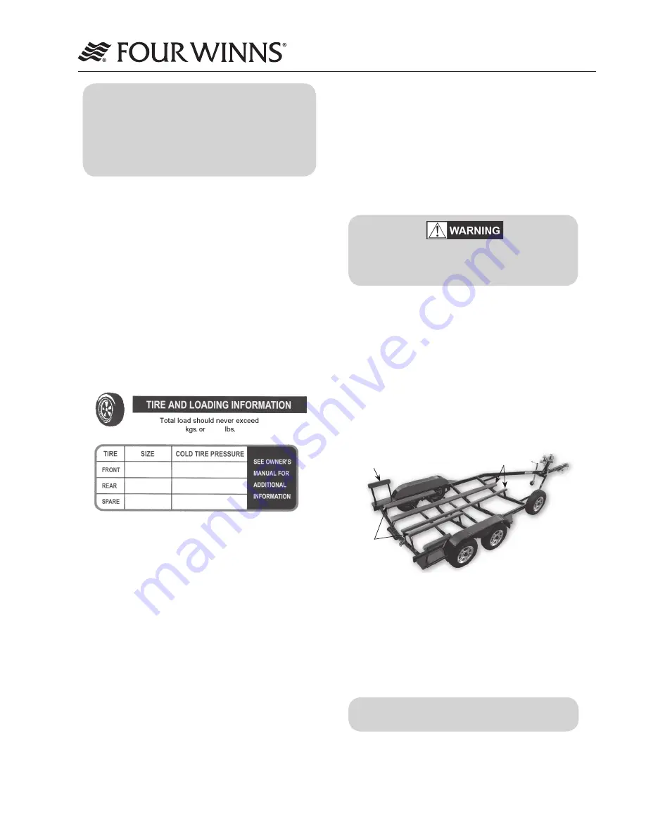 Four winns S Series Owner'S Manual Download Page 135