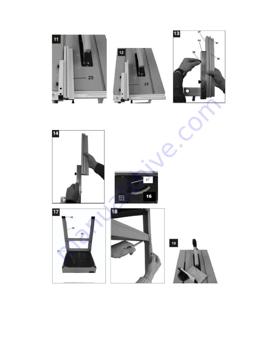 Fox F36-522C Assembly And Operating Instructions Manual Download Page 15