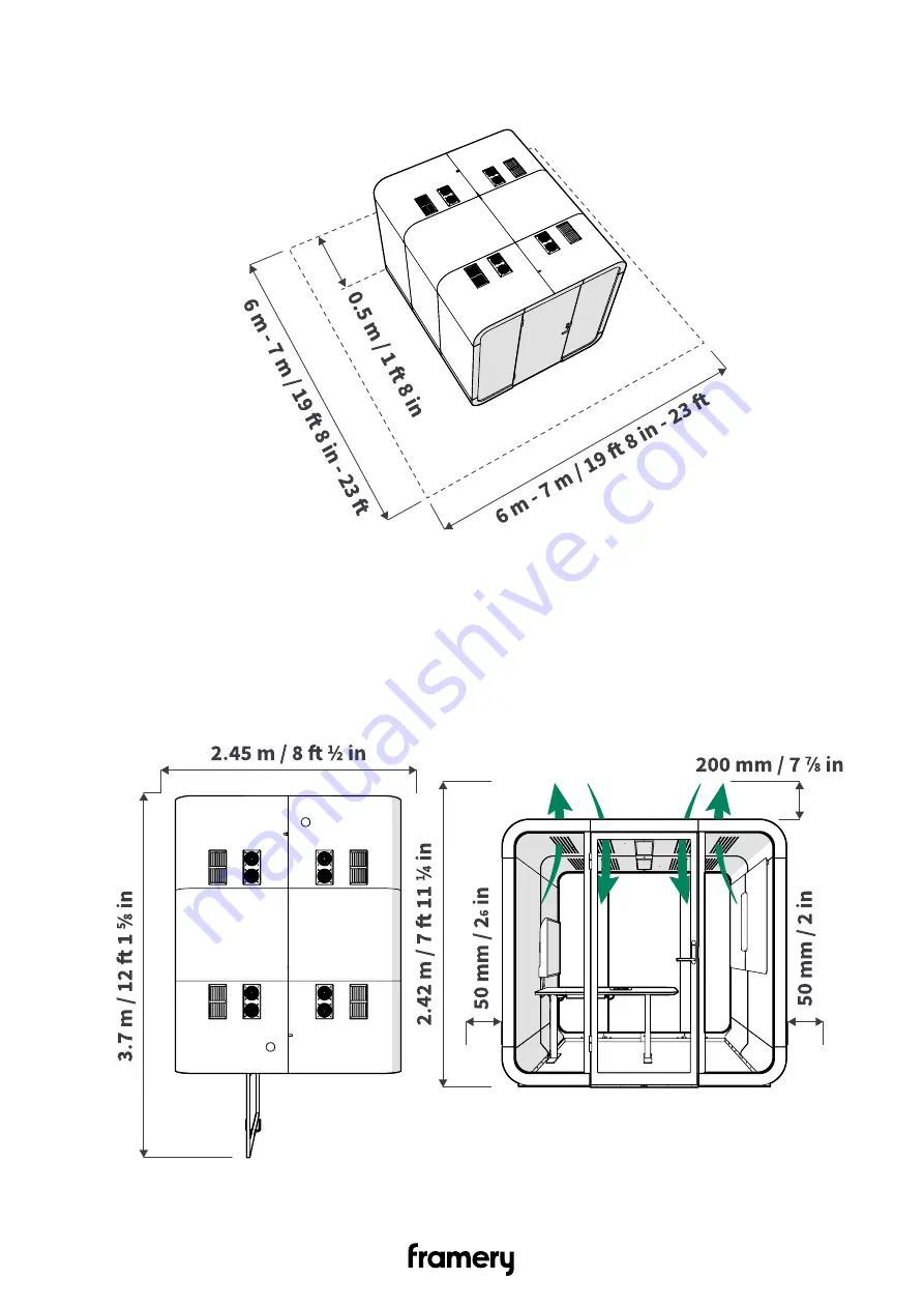 Framery 2Q Lounge Installation Instructions Manual Download Page 16