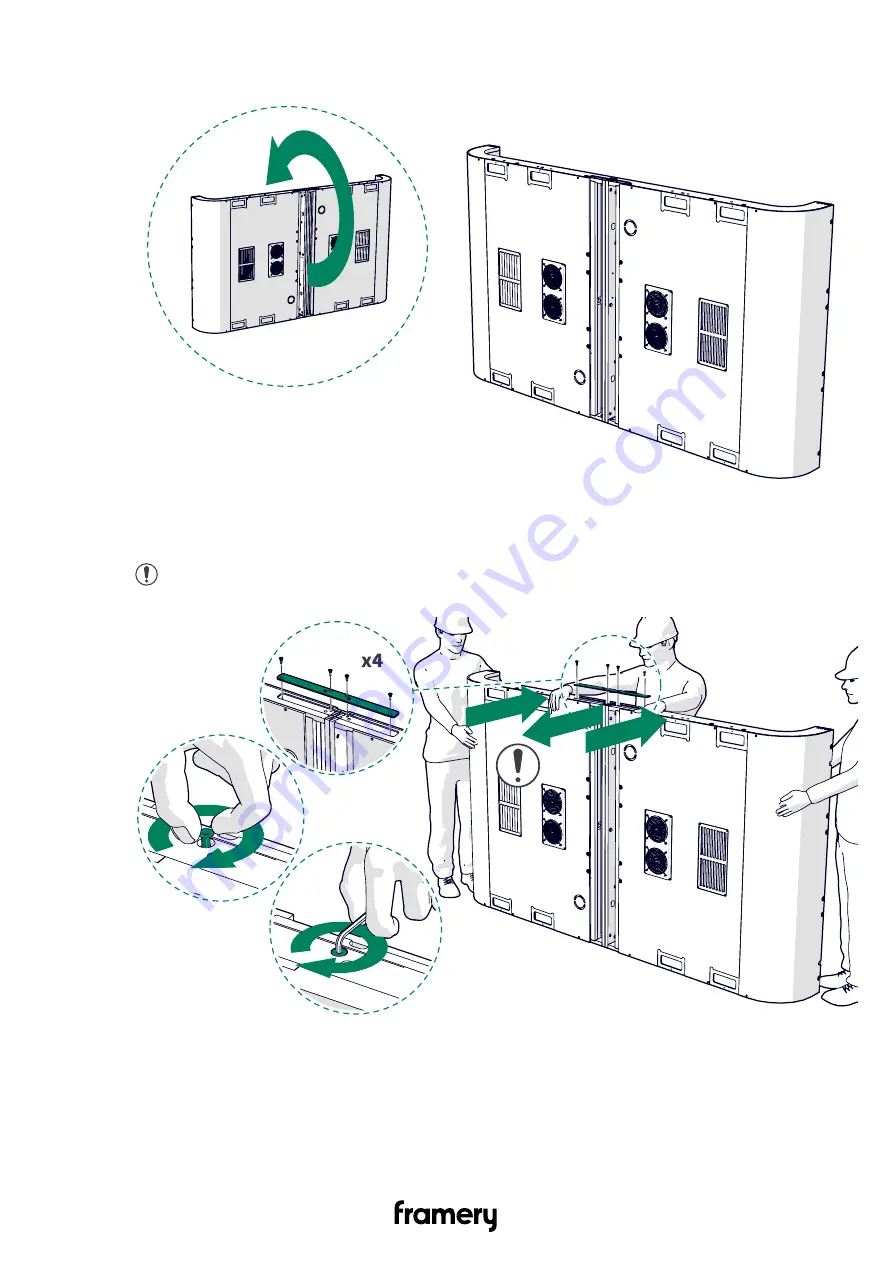 Framery 2Q Lounge Installation Instructions Manual Download Page 25