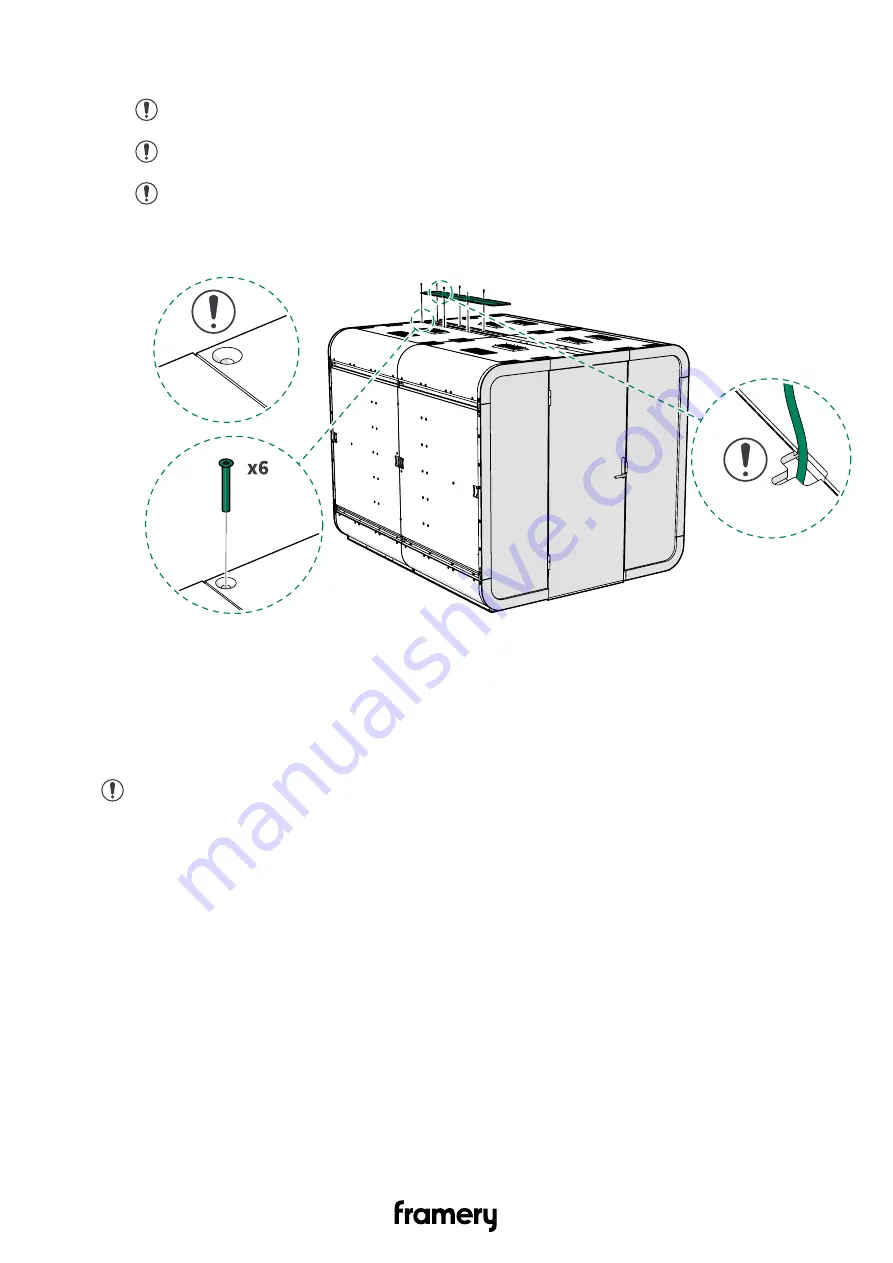 Framery 2Q Lounge Installation Instructions Manual Download Page 167