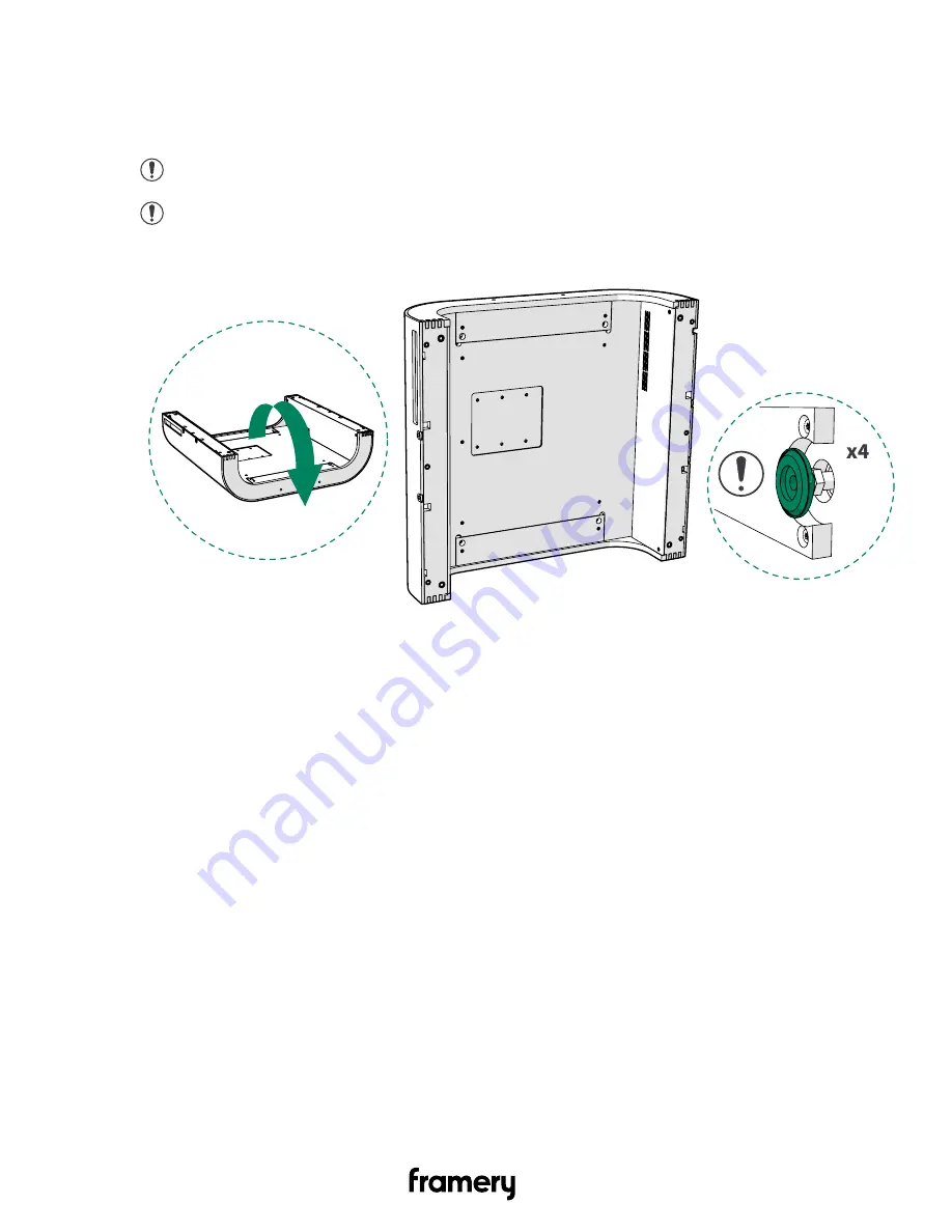 Framery O VCR Installation Instructions Manual Download Page 15