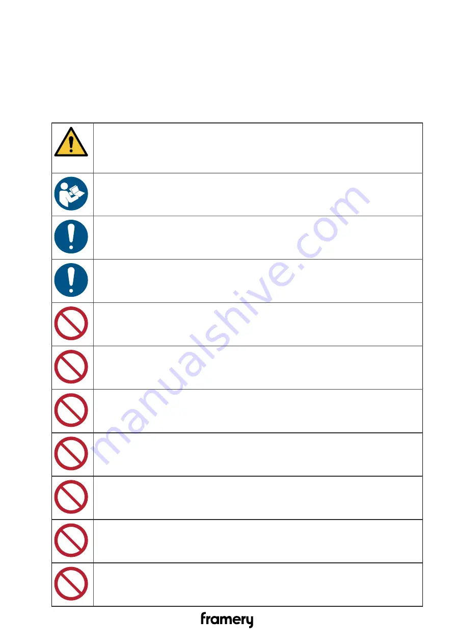 Framery Q UL User Instructions Download Page 9