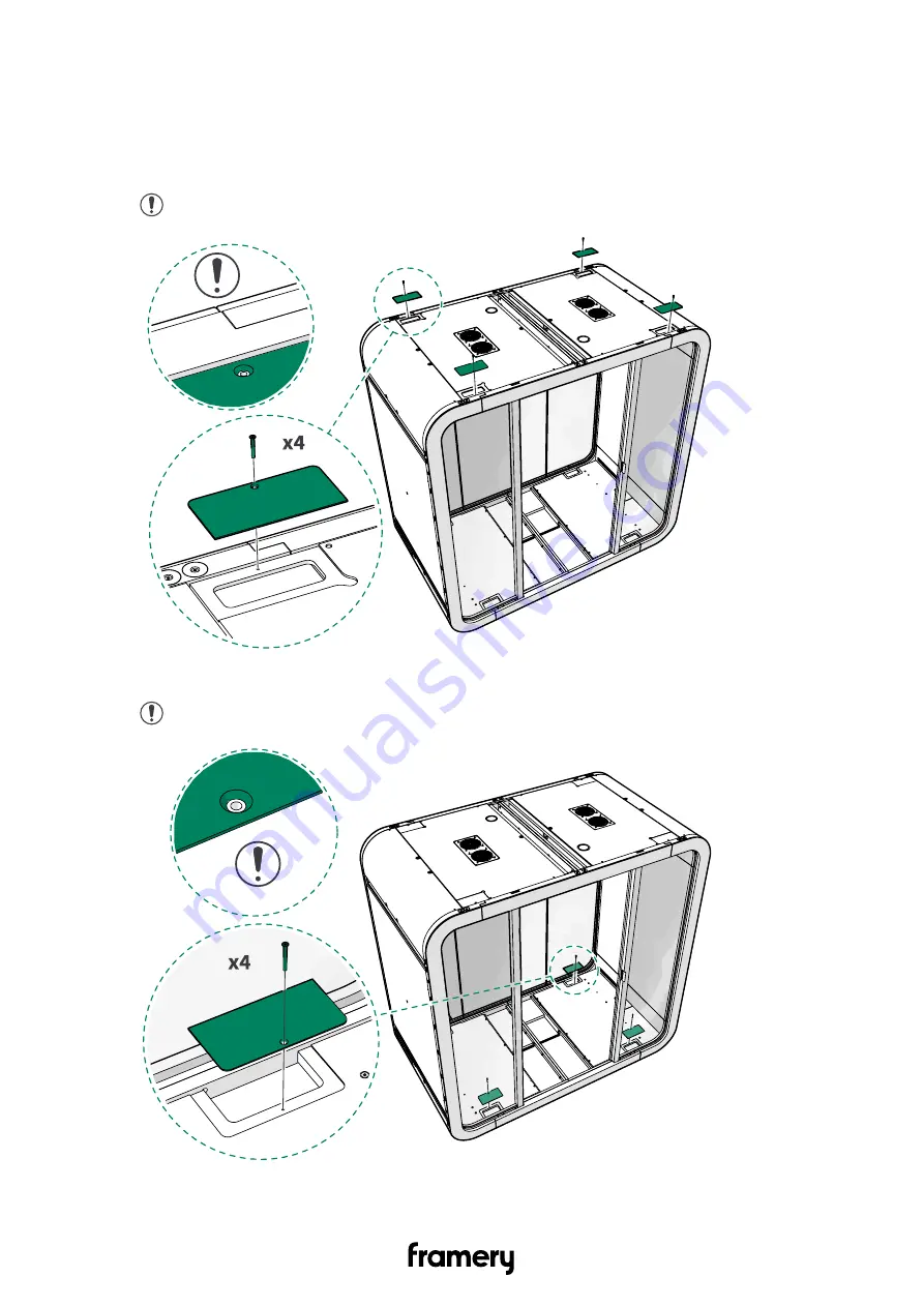 Framery Q Working with PAL Installation Instructions Manual Download Page 53