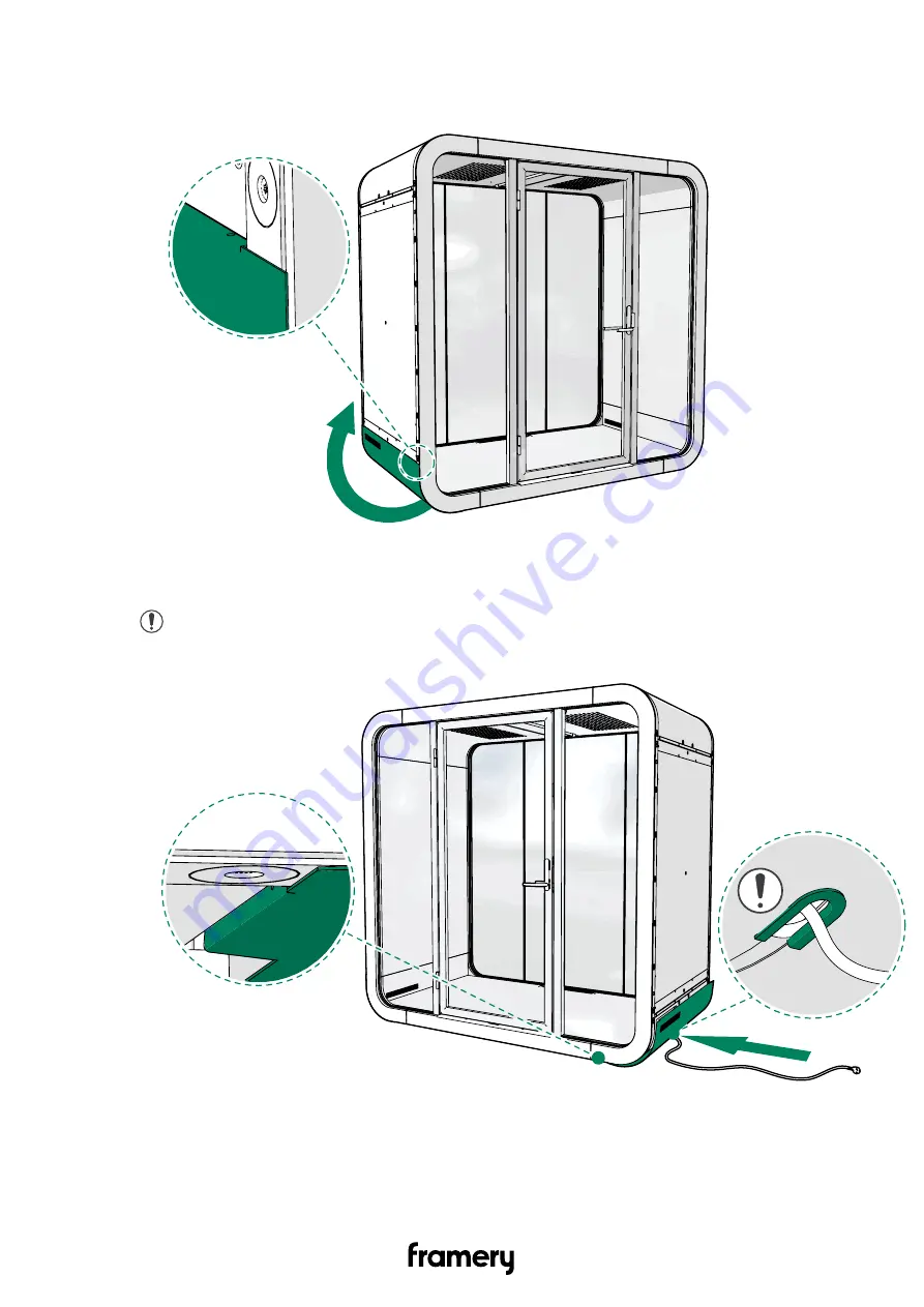 Framery Q Working with PAL Installation Instructions Manual Download Page 95