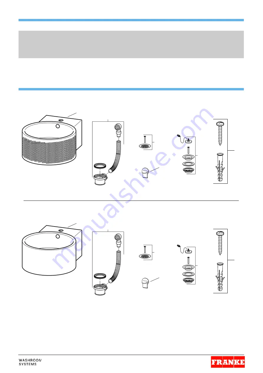 Franke BRP390 Installation And Operating Instructions Manual Download Page 1