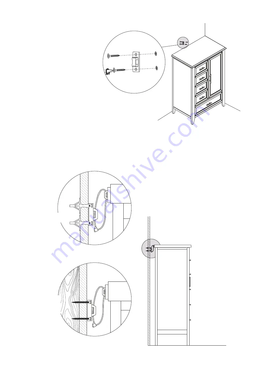 Franklin & Ben BECKETT CHIFFOROBE B14427 Скачать руководство пользователя страница 13