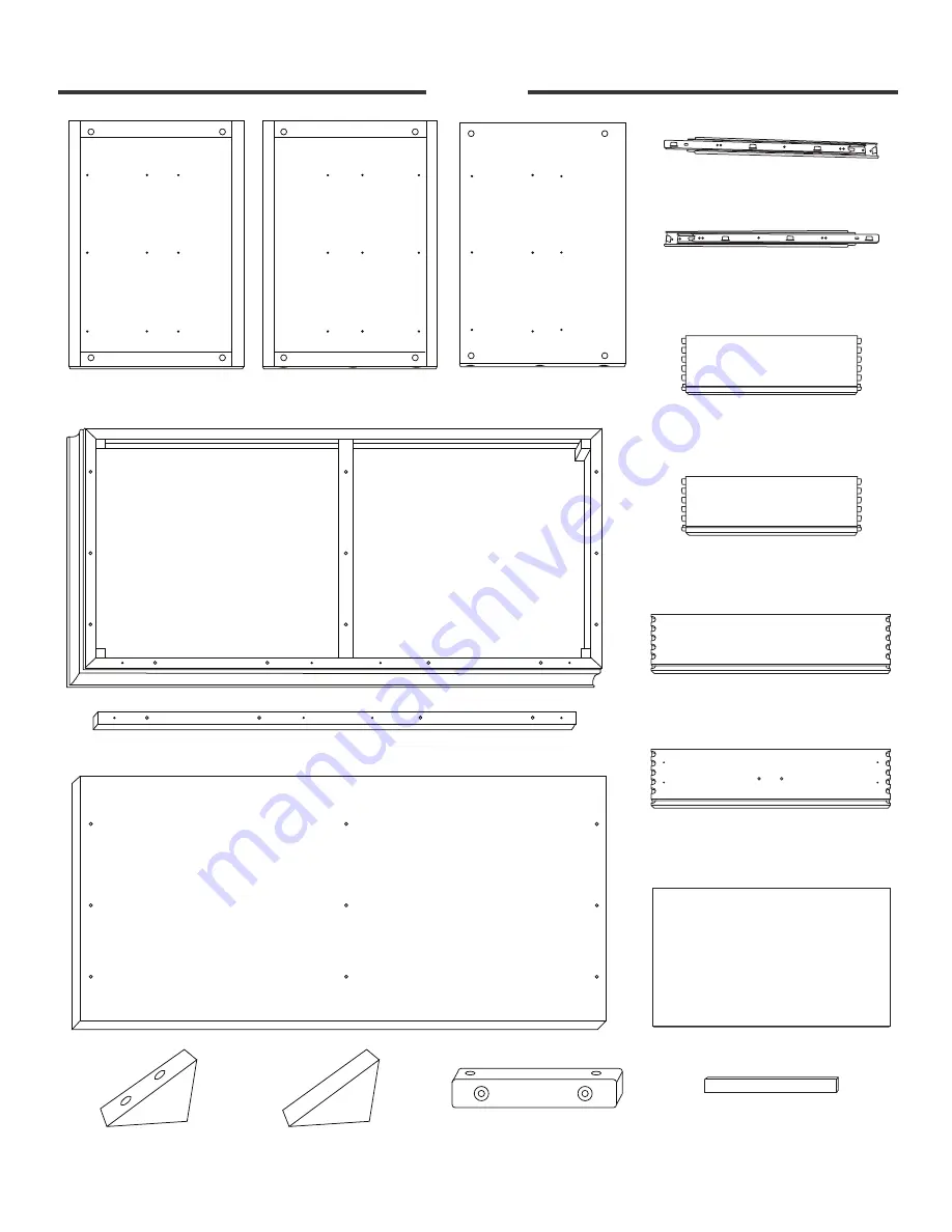 Franklin & Ben Mason Double Dresser 5616 Скачать руководство пользователя страница 2