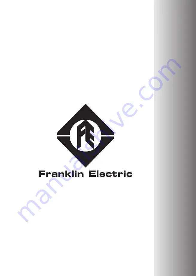 Franklin Electric 288 500 3510 Скачать руководство пользователя страница 32