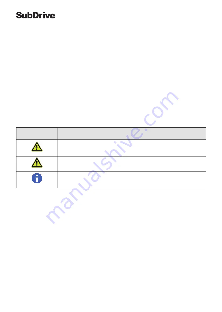 Franklin Electric SubDrive100 Installation Manual Download Page 4