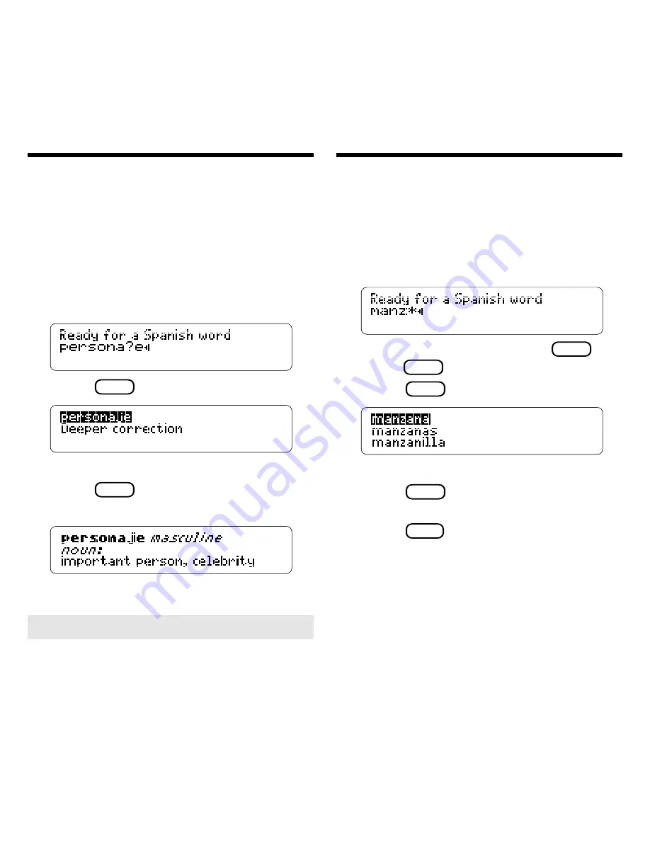 Franklin BOOKMAN BES-840 User Manual Download Page 10