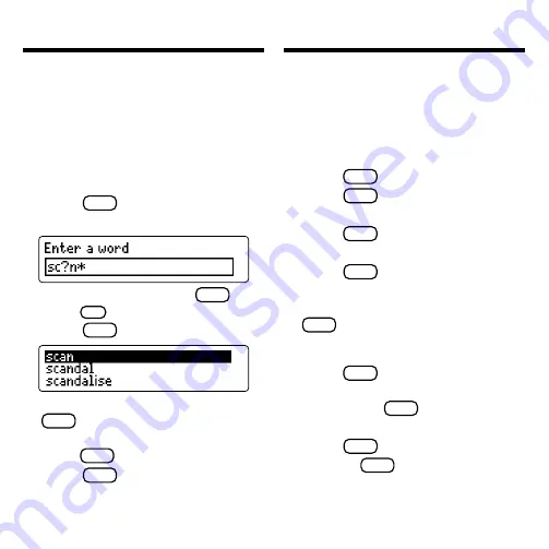 Franklin BOOKMAN DMM-2075 User Manual Download Page 12