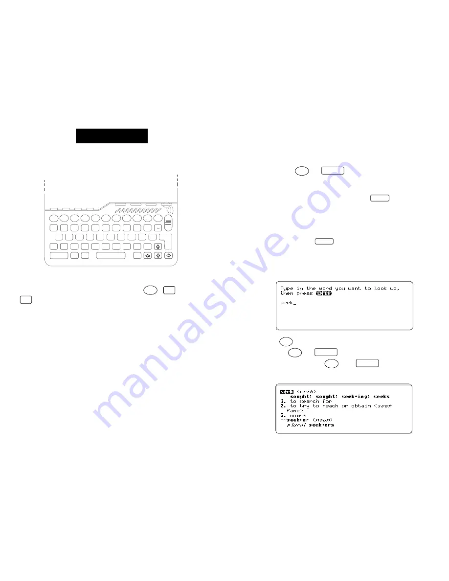 Franklin Language Master LM-6000SE Скачать руководство пользователя страница 20