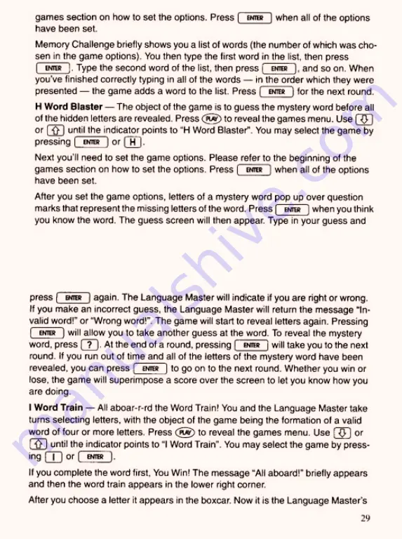 Franklin Language Master QLM-2200 User Manual Download Page 30