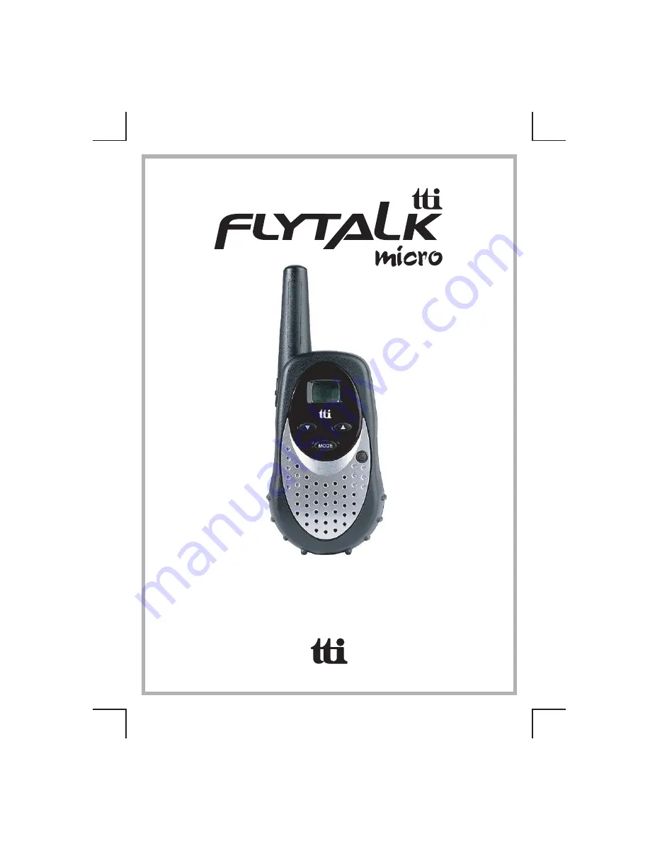 Freequency pmr-120tx Скачать руководство пользователя страница 30