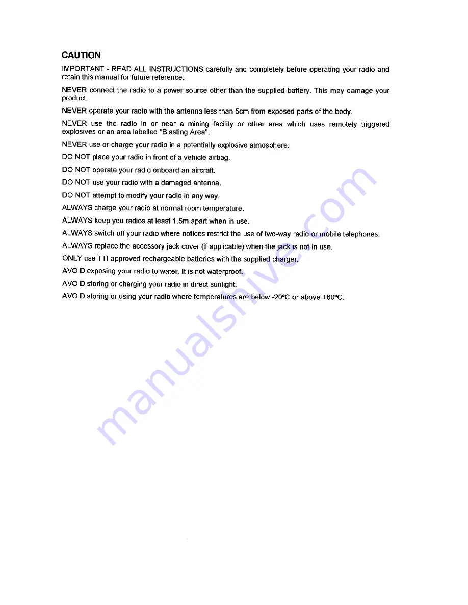 Freequency PMR-500TX Instruction Manual Download Page 3