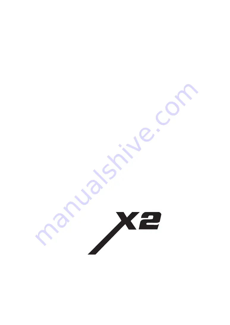 FREERIDER X2 HUB Manual Download Page 20