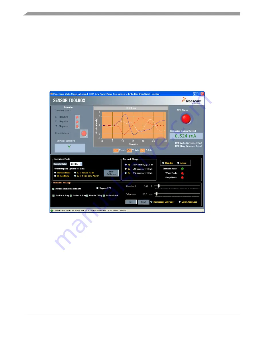 Freescale Semiconductor MMA8652FC User Manual Download Page 38