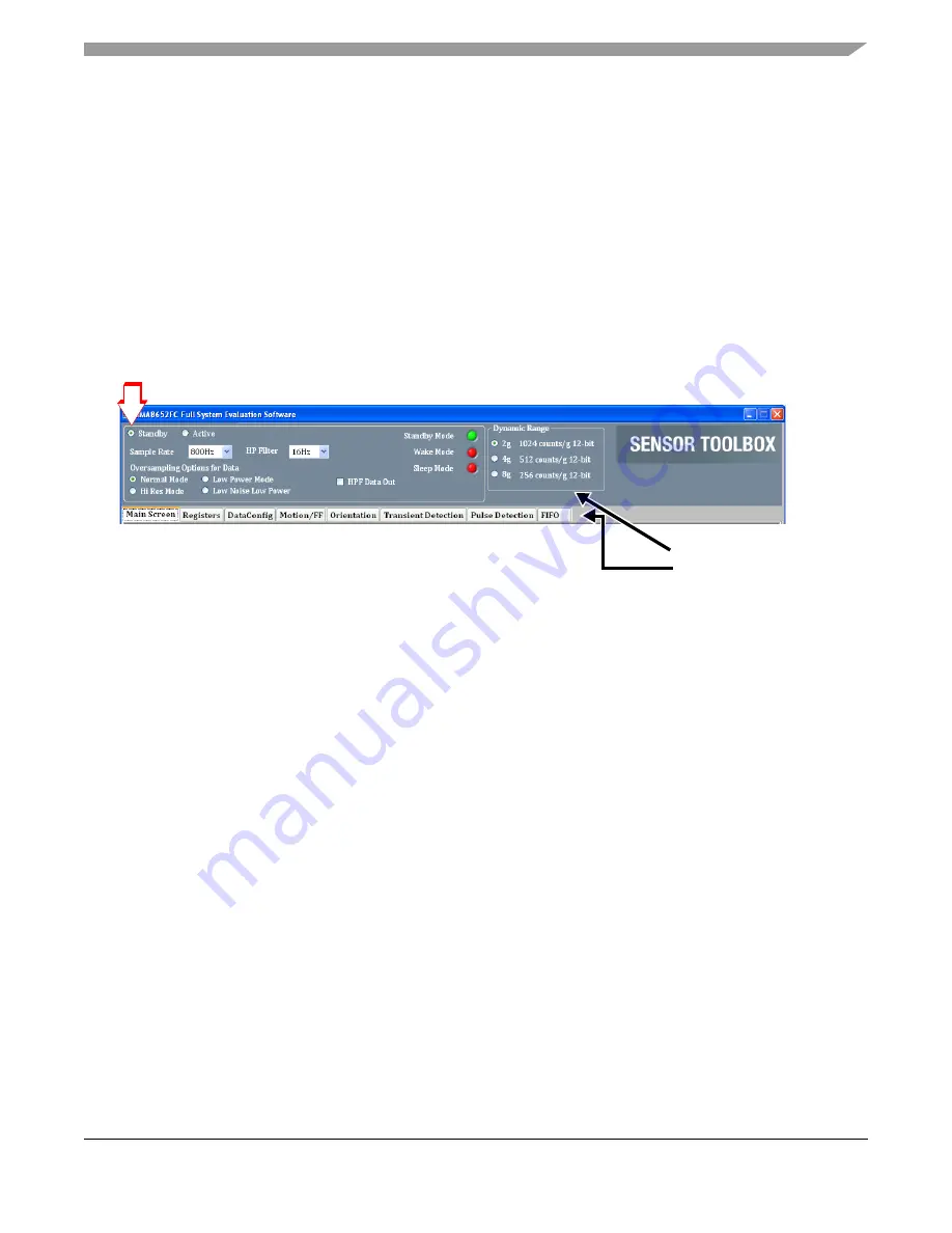 Freescale Semiconductor MMA8652FC User Manual Download Page 41