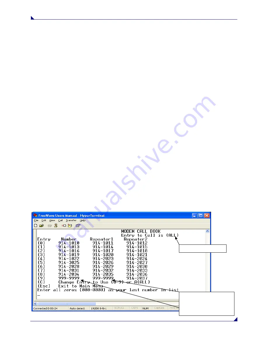 FreeWave Spread Spectrum User Manual Download Page 27