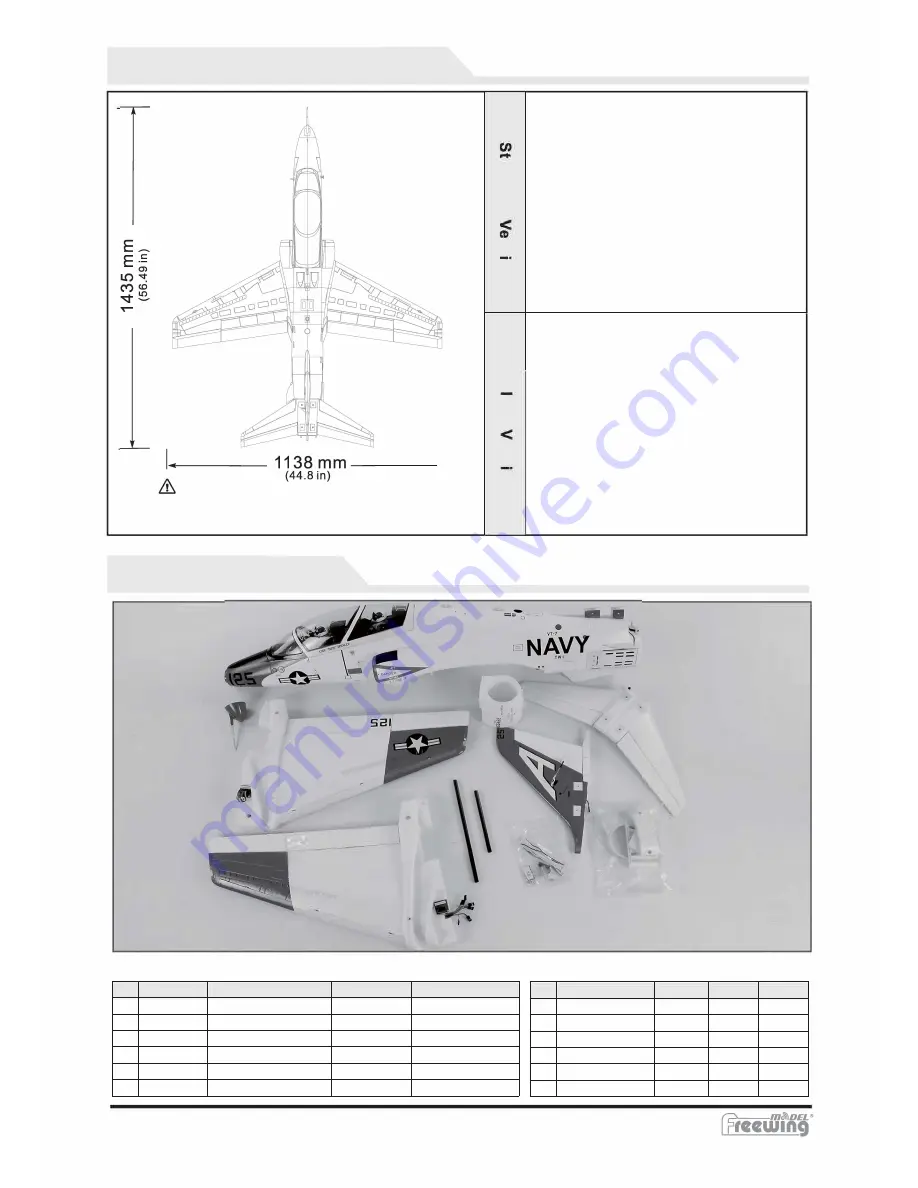 Freewing FJ307 User Manual Download Page 3