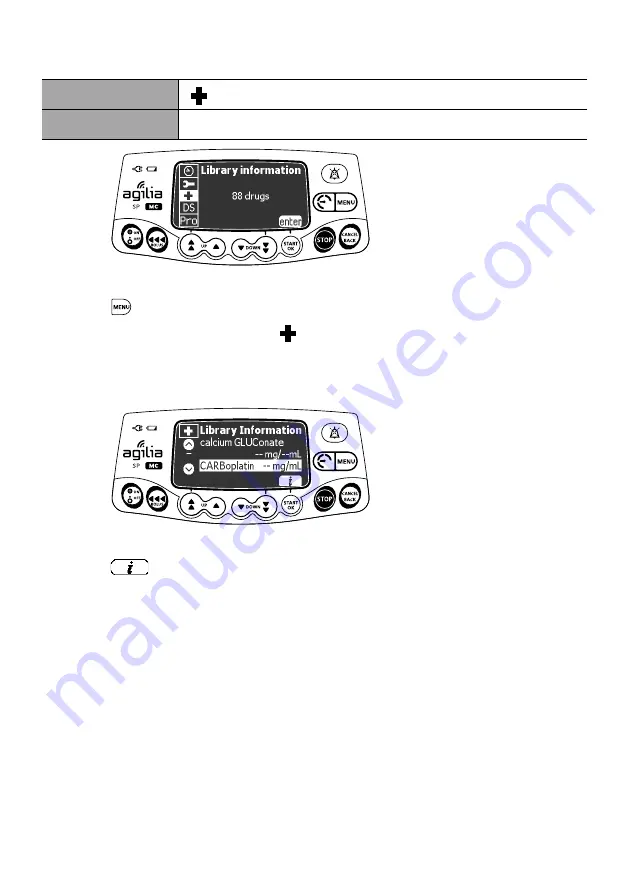 Fresenius Kabi AGILIA SP MC WIFI CA Скачать руководство пользователя страница 73