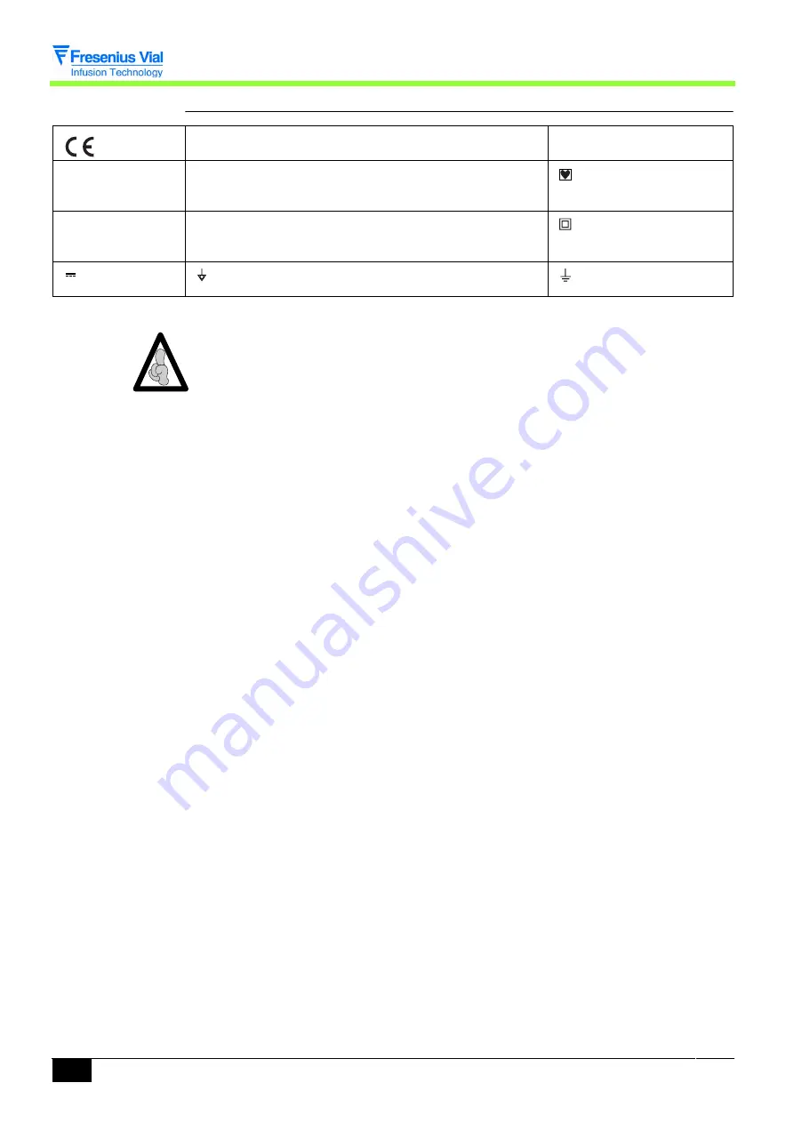 Fresenius Kabi OPTIMA PT-VS-S Technical Manual Download Page 10