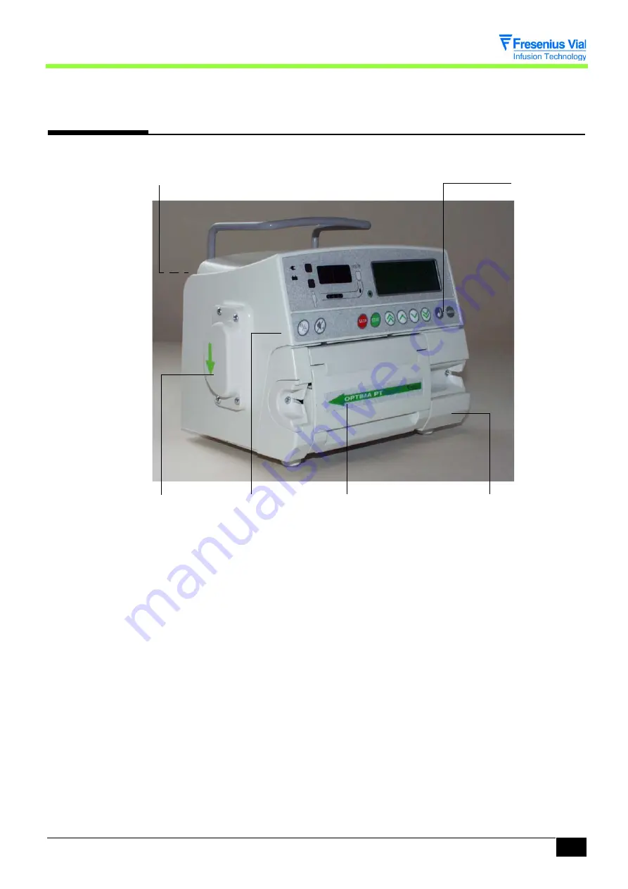 Fresenius Kabi OPTIMA PT-VS-S Technical Manual Download Page 11