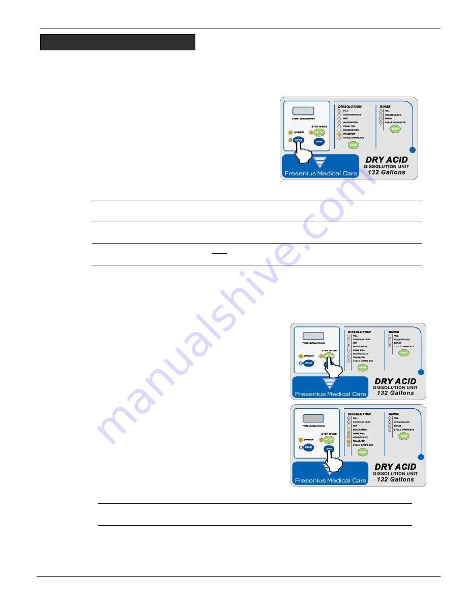 Fresenius Medical Care 460018 Operator'S Manual Download Page 33