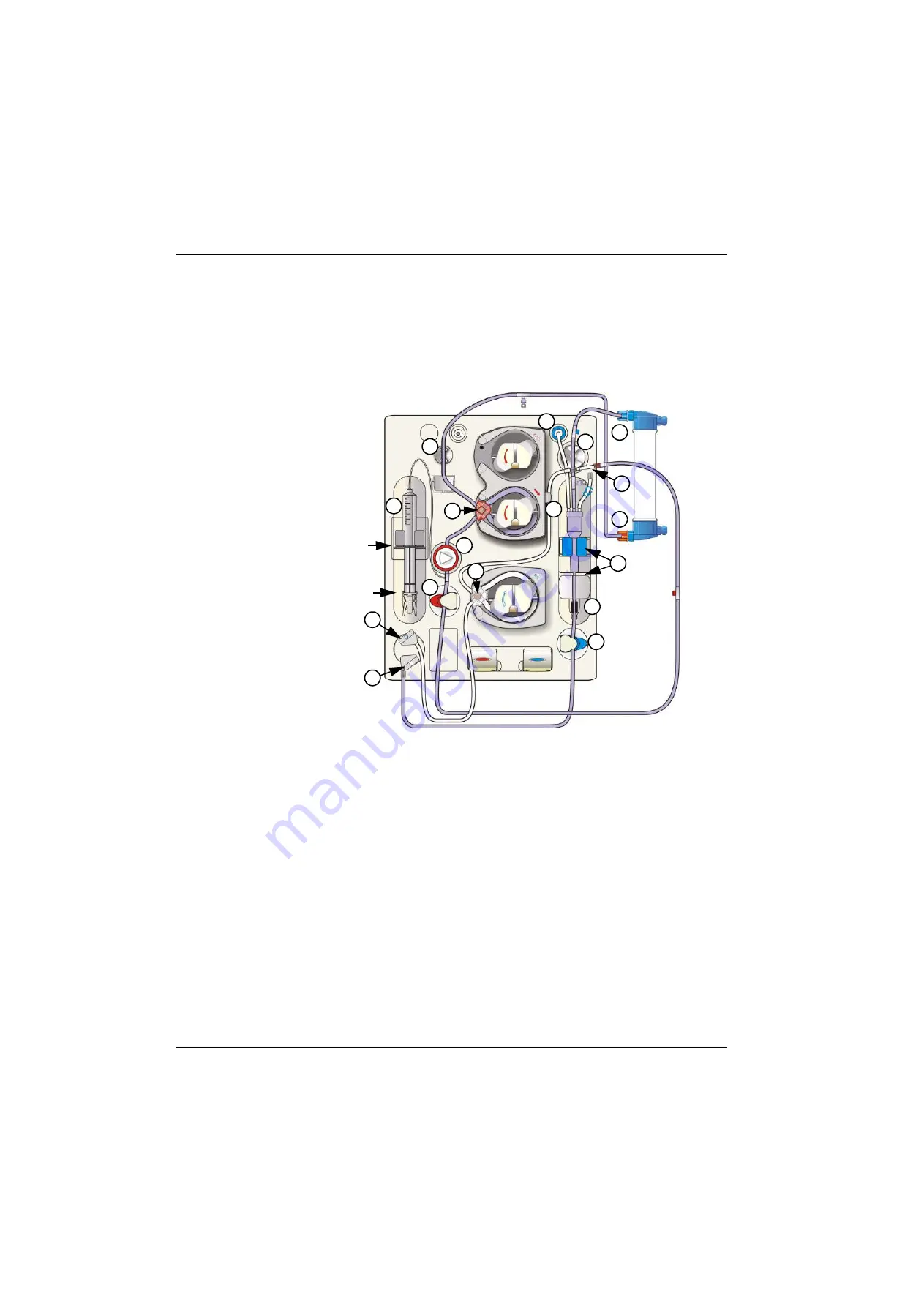 Fresenius Medical Care 5008 Operating Instructions Manual Download Page 58